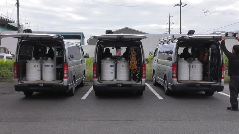 液体窒素を車で運搬する際、酸欠の危険性はありますか? 株式会社ソエダ